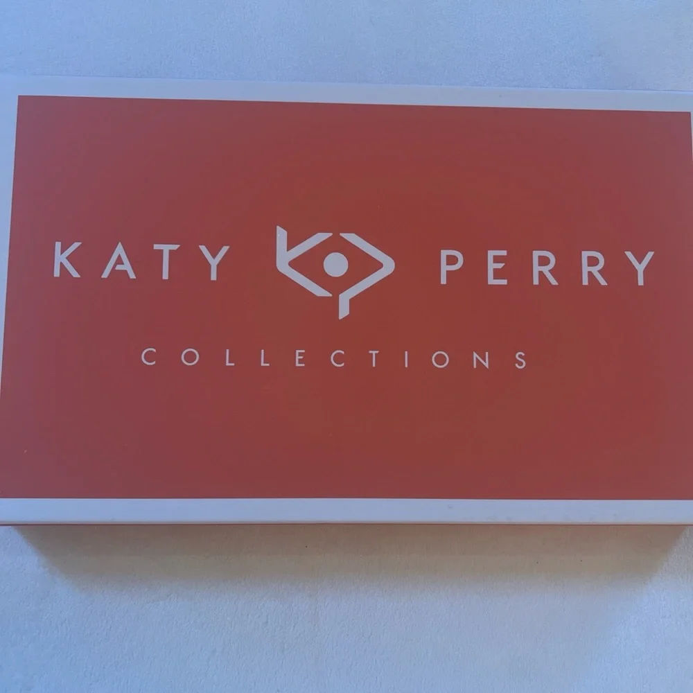 Katy Perry Collections size 6 Oceanview Sling Back Coffee Faux Nappa Gold Heel